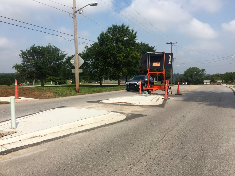 Road Diet and Sidewalk for Mission Road in KCK