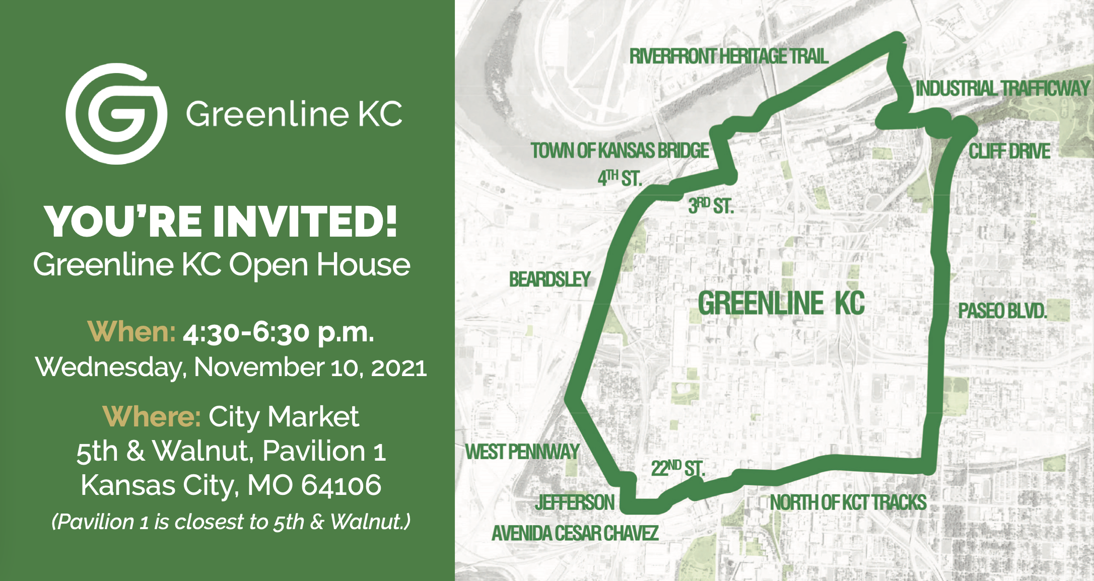 Greenline KC Open House – BikeWalkKC