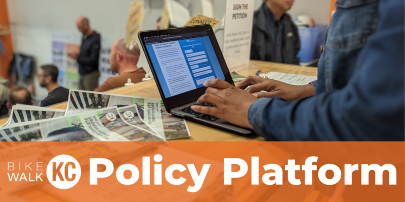 BikeWalkKC's Policy Platform
