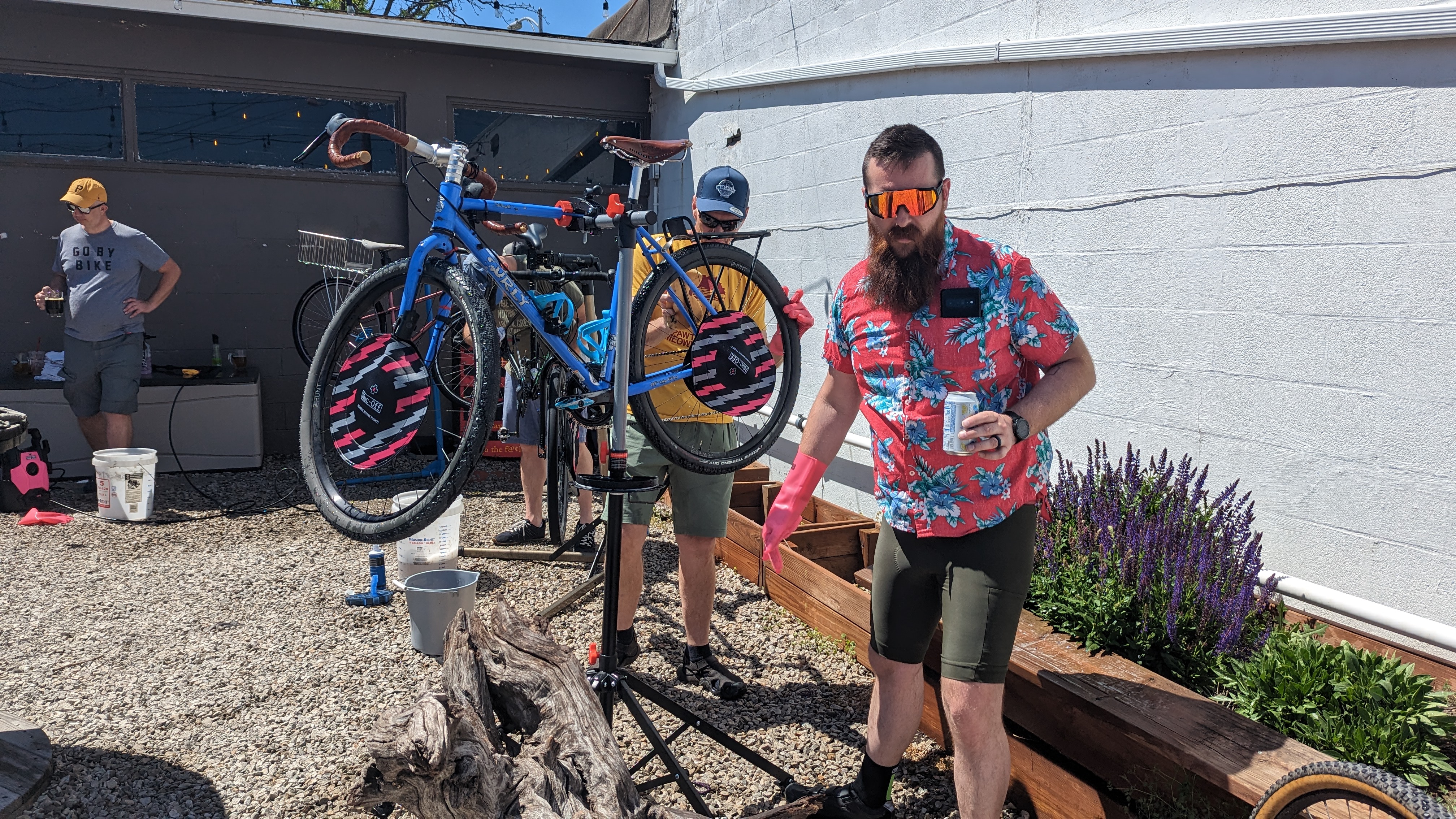 Velo Garage Bike Club Bike Wash Fundraiser