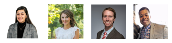 Alejandra Frias-Fraire of Kansas City, KS; Leah Maugans of Leawood, KS; Mark Schloegel of Kansas City, MO; Jared Williams of Lee’s Summit, MO
